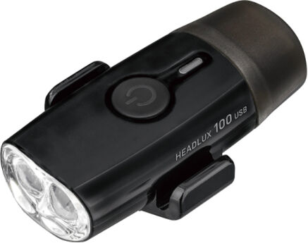 Topeak Headlux 100 USB Rechargable Front Bike Light - Black / Rechargeable / Front