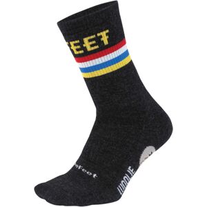DeFeet Woolie Boolie Podium 6" Socks - Charcoal DeFeet Woolie Boolie Podium 6" Socks - Charcoal