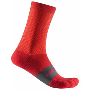 Castelli Espresso 15 Cycling Socks - SS24 - Rich Red / S/M Castelli Espresso 15 Cycling Socks - SS24 - Rich Red / S/M