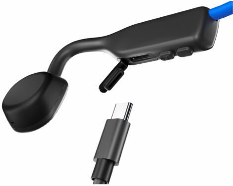 Shokz OpenMove Bone Conduction Open-Ear Lifestyle/Sport Headphones - Grey