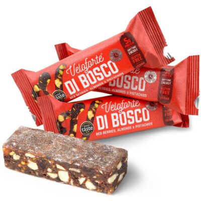 Veloforte Di Bosco Energy Bar - Red Berry / Almond / Pistachios Veloforte Di Bosco Energy Bar - Red Berry / Almond / Pistachios