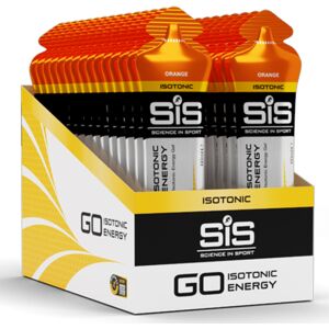 Science in Sport SIS GO Isotonic Energy Gel - 30 Pack - Orange / Box of 30 X 60ml