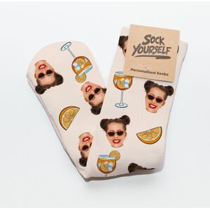Firebox Personalised Aperol Socks Firebox Personalised Aperol Socks