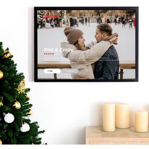 Firebox Personalised Netflix-Style Poster Firebox Personalised Netflix-Style Poster