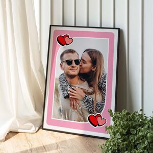 Firebox Personalised Playing Card Photo Poster Firebox Personalised Playing Card Photo Poster