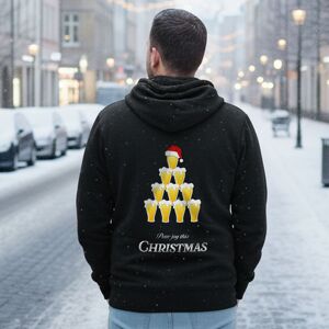 Firebox Personalised Beer Christmas Hoodie Firebox Personalised Beer Christmas Hoodie