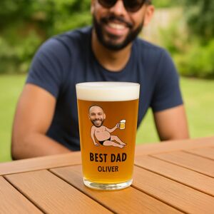 Firebox Personalised Pint Glass – Dad Bod Edition Firebox Personalised Pint Glass – Dad Bod Edition