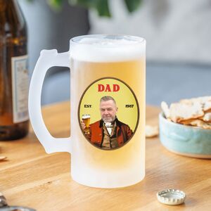 Firebox Personalised Face Beer Mug Firebox Personalised Face Beer Mug