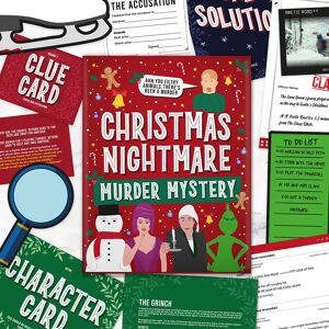 Firebox Christmas Nightmare Murder Mystery Firebox Christmas Nightmare Murder Mystery