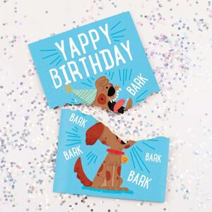 Firebox Endless Dog Bark Birthday Card with Glitter – Prank Card Firebox Endless Dog Bark Birthday Card with Glitter – Prank Card