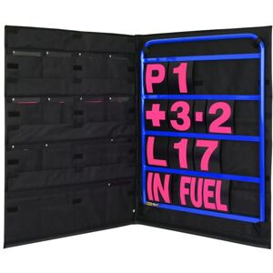 B-G Racing Standard Pit Board Kit - Blue Frame / Hi Vis Pink Numbers, Blue/pink - Blue/pink B-G Racing Standard Pit Board Kit - Blue Frame / Hi Vis Pink Numbers, Blue/pink - Blue/pink