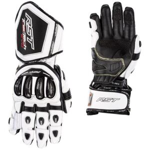 RST 2666 Tractech Evo 4 CE Reinforced Motorcycle Gloves - Small - White / Black, Black/white  - Black/white