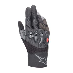 Alpinestars AMT-10 Air Hdry Textile Motorcycle Gloves - Large, Black  - Black