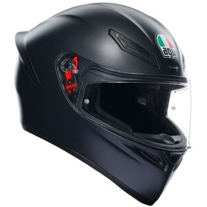 AGV K1-S Plain Motorcycle Helmet - Matt Black - Large (60cm), Black  - Black