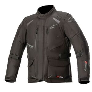 Alpinestars Andes V3 Drystar Textile Motorcycle Jacket - Small - Black, Black  - Black