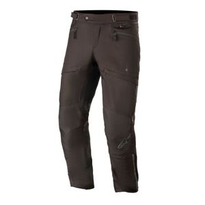 Alpinestars AST-1 V2 Waterproof Textile Motorcycle Pants - S, Regular, Black, Black  - Black