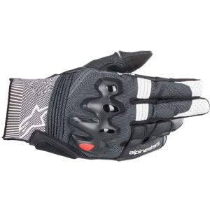 Alpinestars Morph Sport Textile Motorcycle Gloves - Medium - Black / White, White  - White