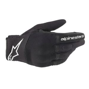Alpinestars Copper Motorcycle Gloves - Medium - Black / White, Black/white  - Black/white