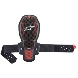 Alpinestars Nucleon KR-R Cell Back Protector - S, Transparent Smoke / Black / Red, Black/grey/red  - Black/grey/red