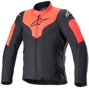 Alpinestars RX-3 Waterproof Textile Motorcycle Jacket - 3X-Large - Black / Bright Red, Black/red  - Black/red