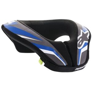 Alpinestars Sequence Youth Neck Roll - S/M, Black / Anthracite / Blue  - Black/blue/grey