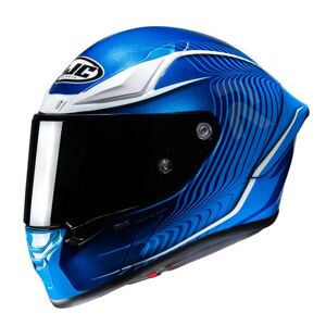 HJC RPHA 1 Graphic Motorcycle Helmet - Medium (57-58cm) - Lovis Blue, Blue  - Blue