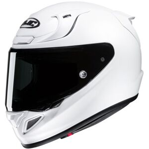 HJC RPHA 12 Plain Motorcycle Helmet - Small (55-56cm) - Pearl White, White  - White