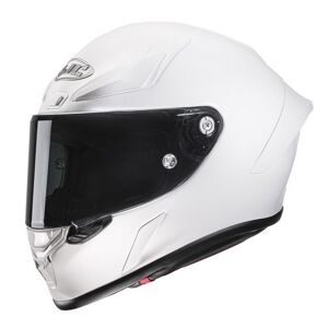 HJC RPHA 1 Plain Motorcycle Helmet - M (57-58cm), White, White  - White
