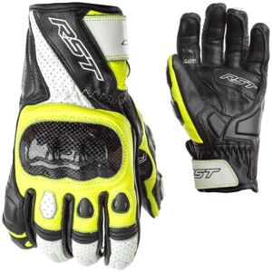 RST 2123 Stunt III CE Motorcycle Glove - Size 9 / Medium - Flo Yellow, Yellow  - Yellow