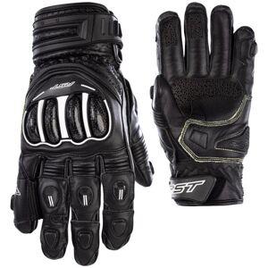 RST 2667 Tractech Evo 4 CE Reinforced Short Motorcycle Gloves - Small - Black, Black  - Black