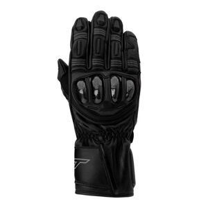 RST 3033 S1 Leather Motorcycle Gloves - Large - Black / Black, Black  - Black