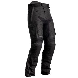 RST Pro Series Adventure-X Textile Motorcycle Jeans - UK 34 / Eur 54, Standard, Black / Black, Black  - Black