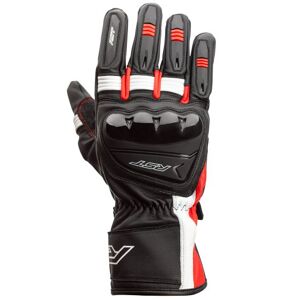 RST 2404 Pilot Motorcycle Gloves - Medium - Black / Red / White, Black/red/white  - Black/red/white