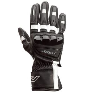 RST 2404 Pilot Motorcycle Gloves - X-Large - Black / White, Black/white  - Black/white