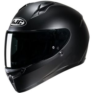 HJC C10 Plain Motorcycle Helmet - Matt Black - Medium (57-58cm), Black - Black HJC C10 Plain Motorcycle Helmet - Matt Black - Medium (57-58cm), Black - Black