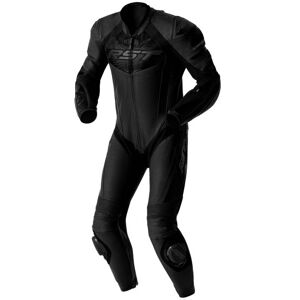RST Tractech Evo D3O Motorcycle Leather Suit - Black / Black, UK 42, Black - Black RST Tractech Evo D3O Motorcycle Leather Suit - Black / Black, UK 42, Black - Black