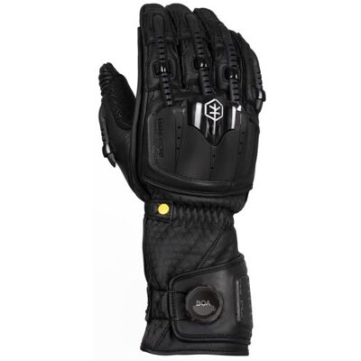 Knox Motorcycle Gloves MK5 Impact Impact Protection Futuristic Design Long Cuff Knox Motorcycle Gloves MK5 Impact Impact Protection Futuristic Design Long Cuff