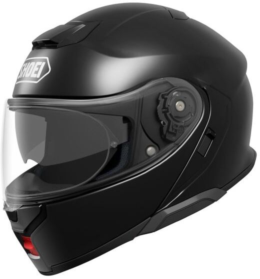 Shoei Neotec 3 Plain Motorcycle Helmet - 2X-Large (63-64cm) - Gloss Black, Black - Black