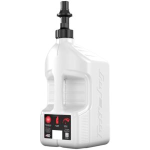 Pitking Products Tuff Jug 20L Fluid Container With Ripper Spout - White, White - White Pitking Products Tuff Jug 20L Fluid Container With Ripper Spout - White, White - White