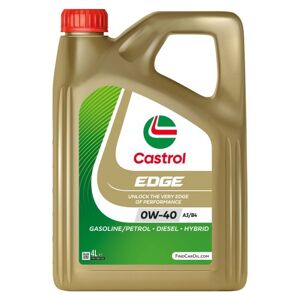 Castrol Edge High Performance Synthetic 0W40 A3/B4 Engine Oil - 0W40 A3/B4, 4 Litre