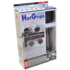 Oxford HotGrips Premium Touring Heated Grips - Black, Black  - Black