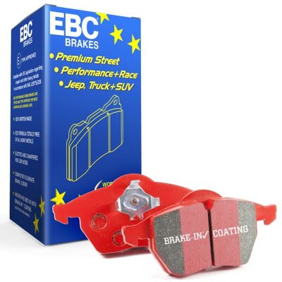 EBC Redstuff Brake Pads - Sporty, Low Dust, High Friction EBC Redstuff Brake Pads - Sporty, Low Dust, High Friction