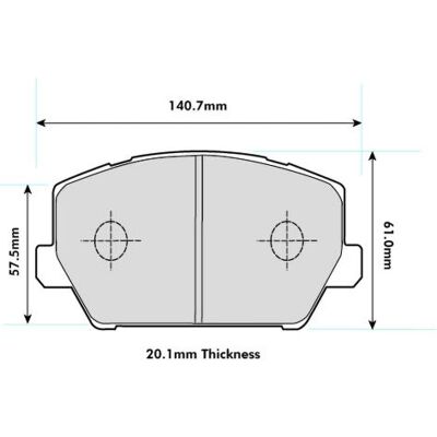 FERODO FCP5099H Brake Pads Kit - Wear Indicator, Low-Metallic, No Accessories FERODO FCP5099H Brake Pads Kit - Wear Indicator, Low-Metallic, No Accessories