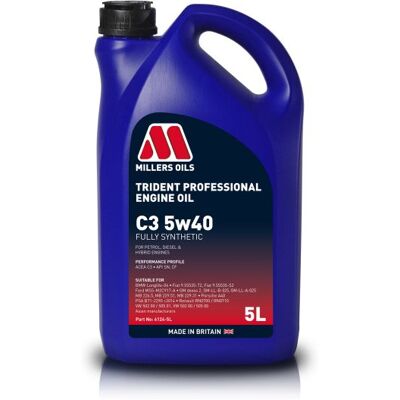 Millers Oils Trident Longlife 5W40 - Engine Oil Millers Oils Trident Longlife 5W40 - Engine Oil
