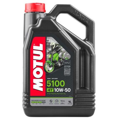 Motul 5100 10w50 Motorcycle Oil - 4L Motul 5100 10w50 Motorcycle Oil - 4L
