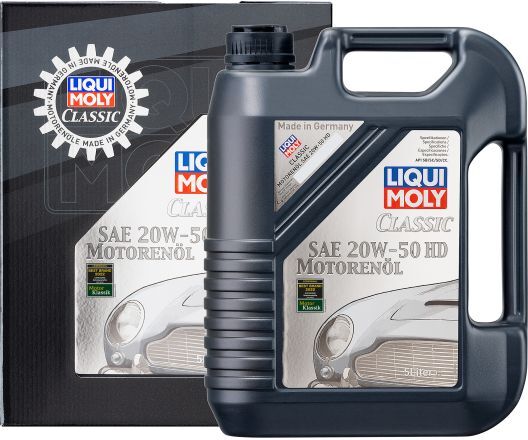 Liqui Moly Classic Motor Oil 20W50 - 5 Litre Bottle