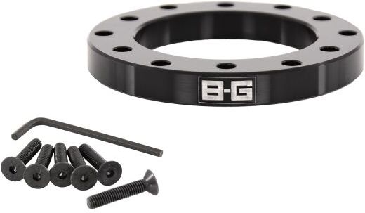 B-G Racing Alloy Steering Wheel Spacers - 6 Bolt - 10mm Thick