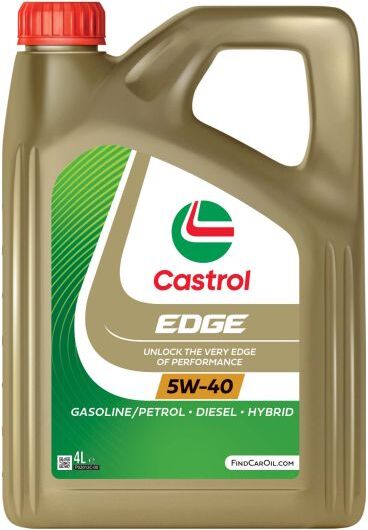 Castrol Edge 5W40 Synthetic Engine Oil - 5W40, 4 Litre