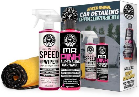 Chemical Guys Speed Shine Car Detailing Essentials Kit