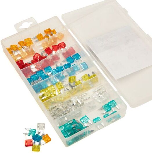 Demon Tweeks Auto Mini Blade Fuses 120 Piece Assortment